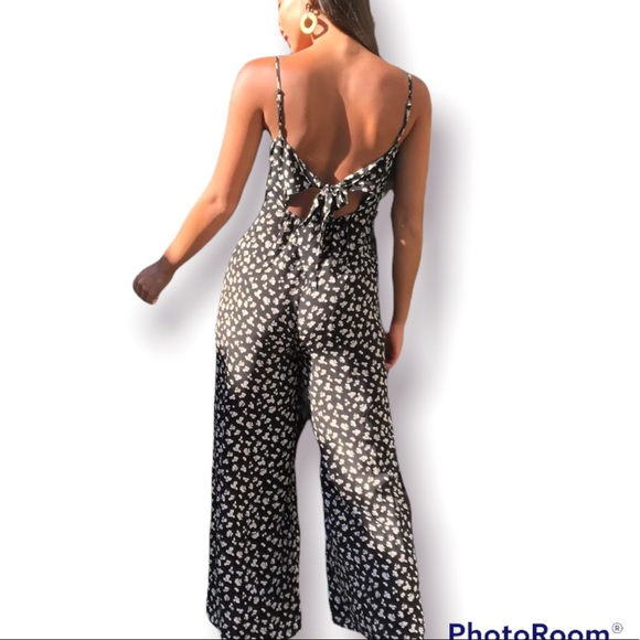 TOPSHOP | Full Body Floral TALL Jumpsuit - Picture 6 of 15